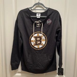 NHL Bruins ladies sweatshirt NWT